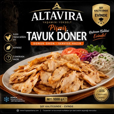 FRY Tavuk Yaprak Döner 