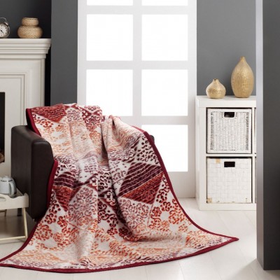 FRY  Dokuma Tek Kişilk Battaniye Nursa Akrilik